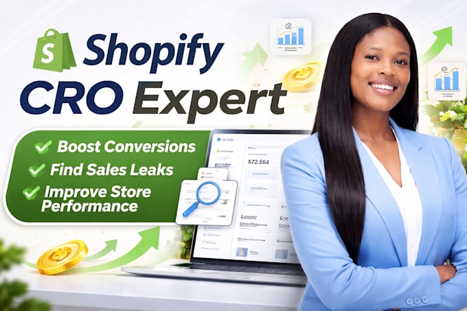 shopify conversion rate optimization cro store audit to increase shopify sales