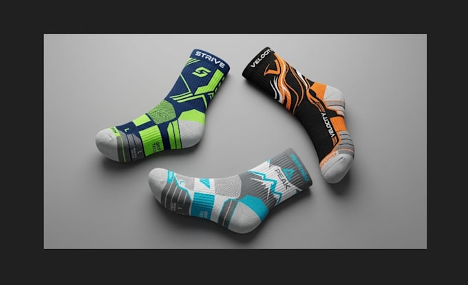 design 3d socks mockup, 3d socks render, 3d textile, 3d glove mockup, 3d mockup