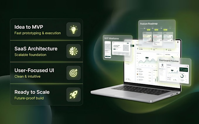 build an mvp web app for startups and saas