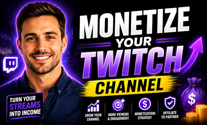 promote your twitch channel for affiliate and partner monetization