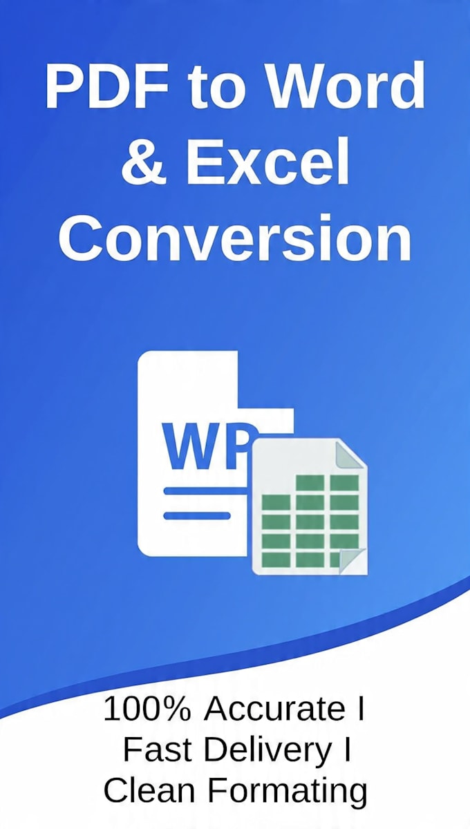convert PDF to word and excel with 100 percent accuracy