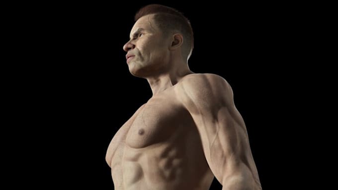 create realistic game ready 3d characters for unity and unreal engine