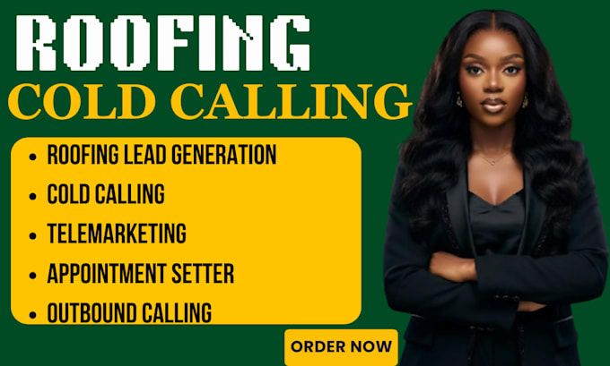 generate roofing leads through professional cold calling and appointment setting