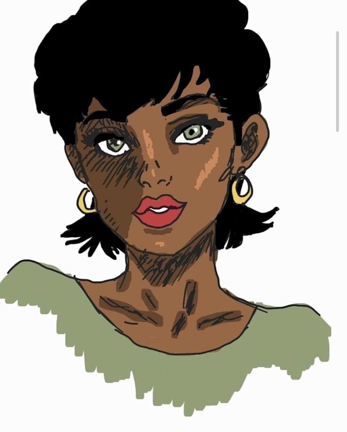 draw a personalized character art