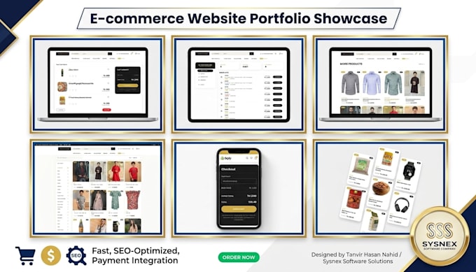 design and development ecommerce shop page