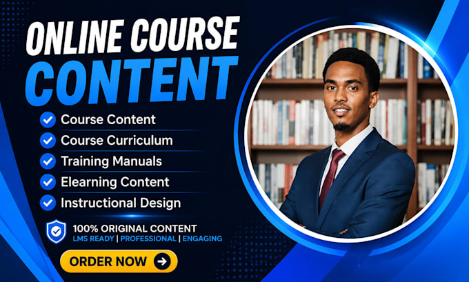 create corporate training content and lms course material
