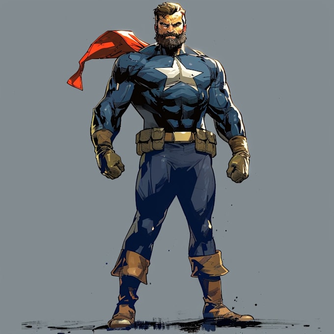 comic book illustration with comic book illustrator