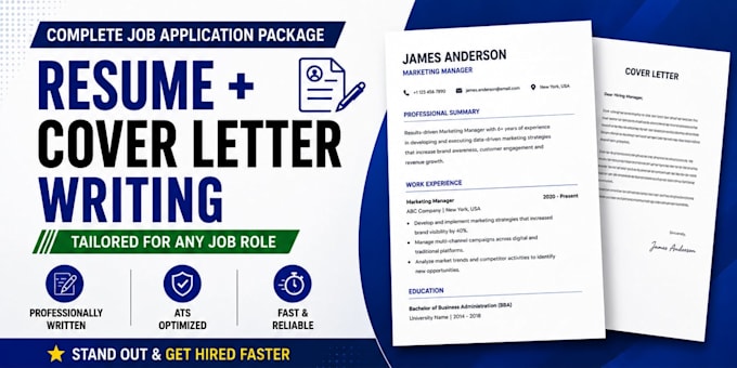 write ats resume and cover letter
