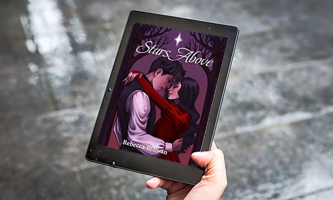 create illustrated book cover for ebook or hardcover