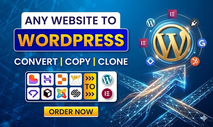 copy clone convert hostinger ai, replit, durable, lovable or wix to wordpress