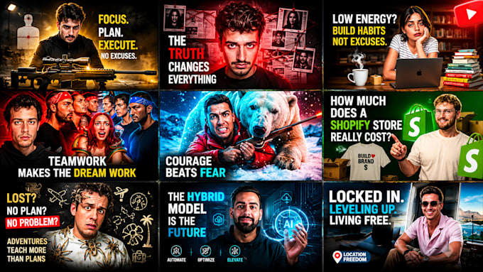 design engaging youtube gaming thumbnails