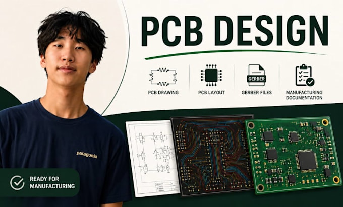 pcb drawing, gerber files, pcb layout, pcb manufacturing technical drawing