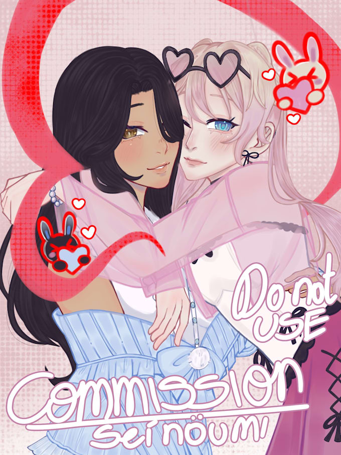do illustrations and custom characters