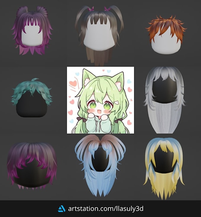 creat a ugc hair or hat ready for you