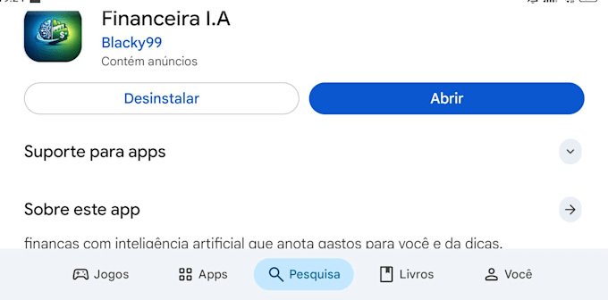 create apps from google play