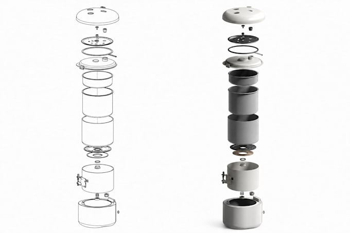 create perfect 3d cad product designs for prototypes and manufacturing