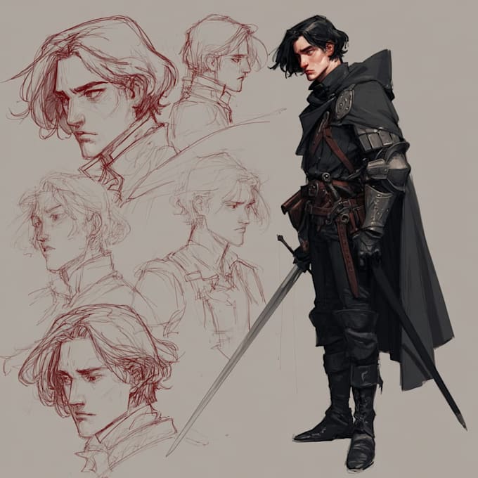 dnd character art and dnd character art