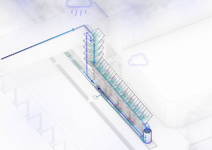 create urban and architecture diagrams for presentations