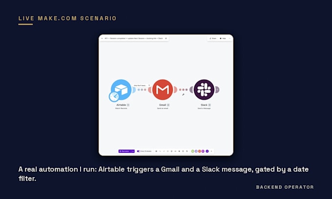 build an automation to connect your business tools