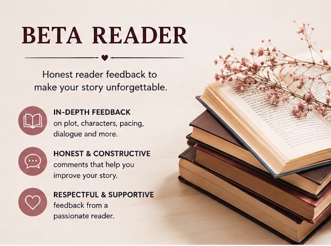 beta read your novel and provide detailed feedback