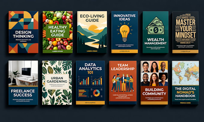 design professional lead magnet, ebook, workbook, freebie and canva template