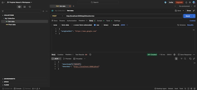 build a rest API with nodejs, express, and postgresql
