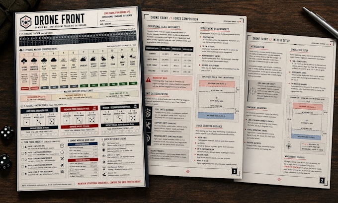 design board game rulebook layout tabletop rpg ttrpg formatting gm guide pdf