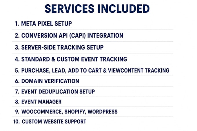 setup meta pixel conversion API and accurate server side tracking