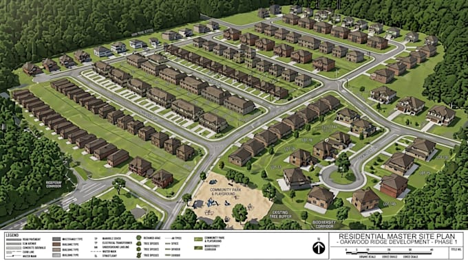 create 2d site plan property map plat map subdivision layout real estate