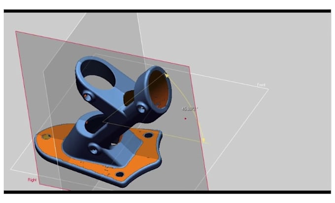 reverse engineering from image stl obj, point cloud, scan to 3d cad, solid model