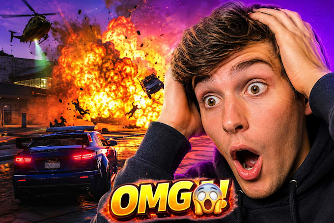 design viral youtube thumbnail