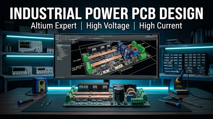 design industrial power electronics pcb using altium designer