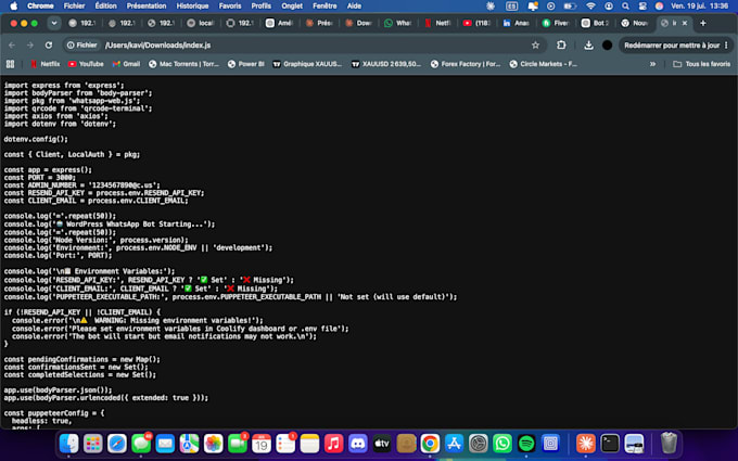 create a bot im good at that