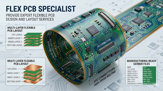 provide expert flexible pcb design and layout services