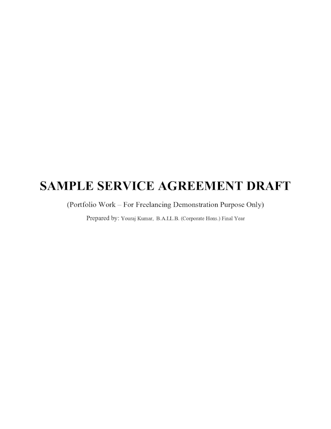 draft professional legal contracts and agreements