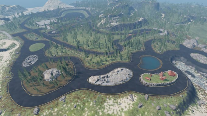 create beamng mods, beamng tracks and custom maps