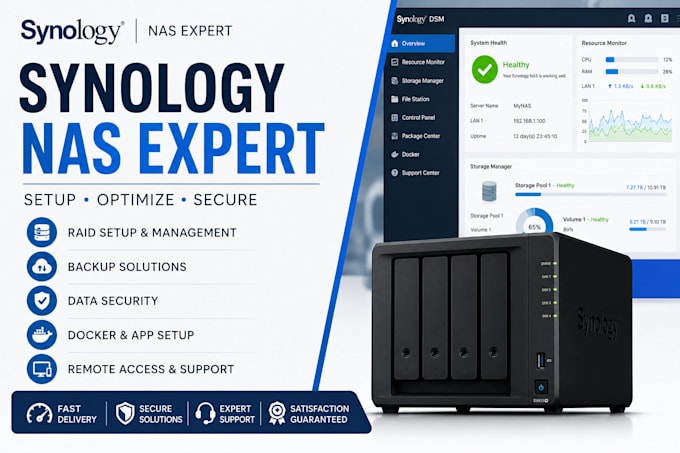 setup optimize troubleshoot and secure your synology nas