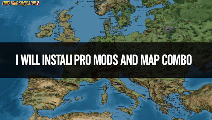 install pro mods and map combo for ets2