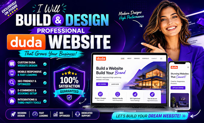 do duda website design, duda website redesign duda bug fix and duda maintenance