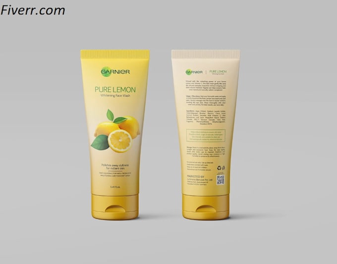 design premium cosmetic packaging and label