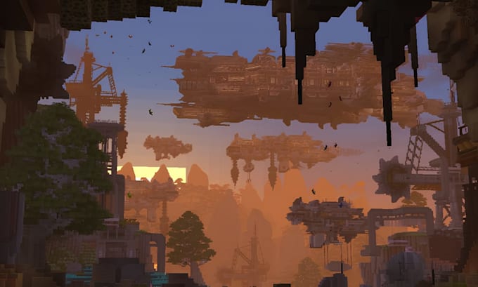 build a custom minecraft spawn, lobby, map, or structure for your server