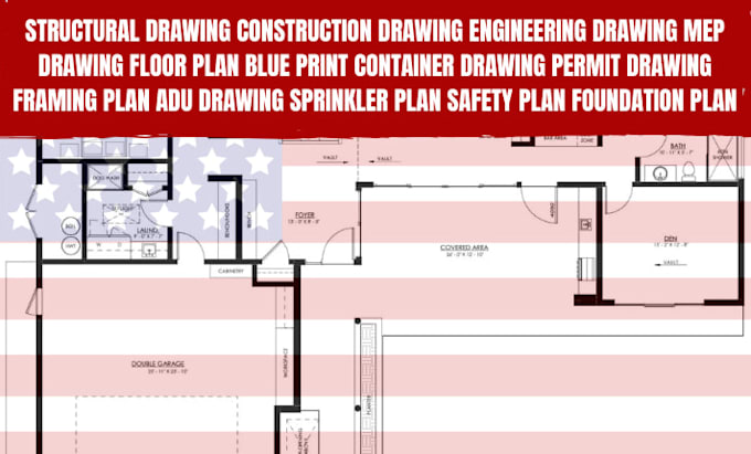 design architectural drawing floor plan building construction drawing mep design