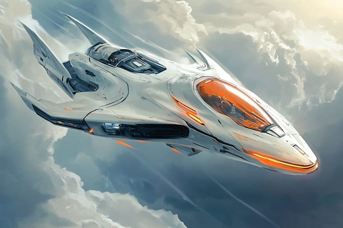 make sci fi spaceship design