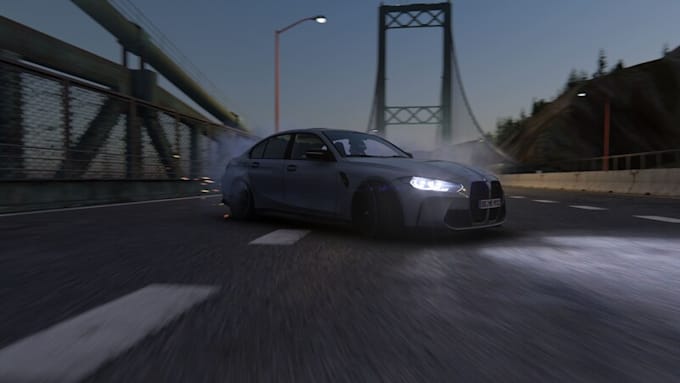 develop advanced custom assetto corsa car physics, tire model, suspension