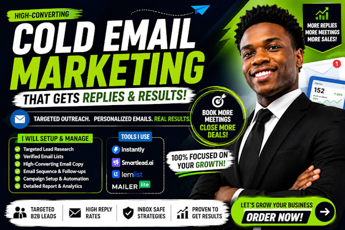 do cold email marketing with instantly, smartlead