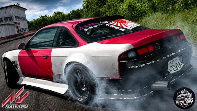 create custom assetto corsa drift maps, racing tracks, immersive environments
