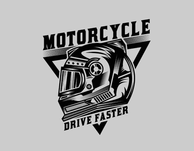 do motorcycle helmet logo for your business