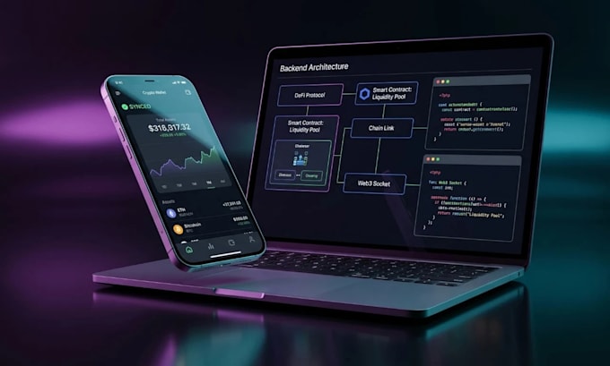 develop a custom crypto trading platform and web3 app