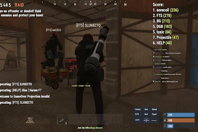 configure your dream rust server and setup all plugins