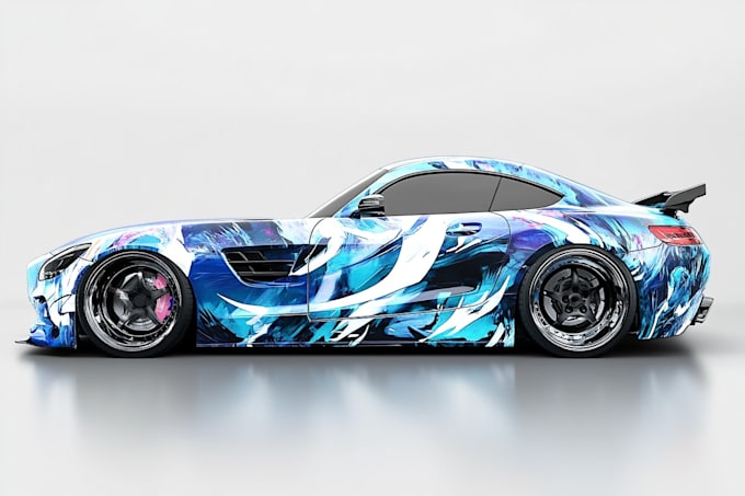 design professional vehicle wrap, car wrap, van wrap